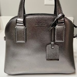 Kate Spade Metallic Satchel/ Crossbody Bag